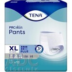 TENA PANTS PLUS EXTRA LARGE 1×12 pieces, stretch absorbent briefs, absorption 1440 ml, hip circumference 120-160 cm