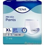 TENA PANTS PLUS EXTRA LARGE 1×12 pieces, stretch absorbent briefs, absorption 1440 ml, hip circumference 120-160 cm