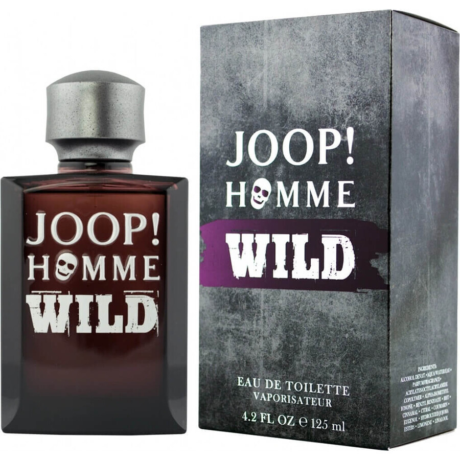 Joop Homme Wild Edt 125ml 1×125 ml, eau de toilette