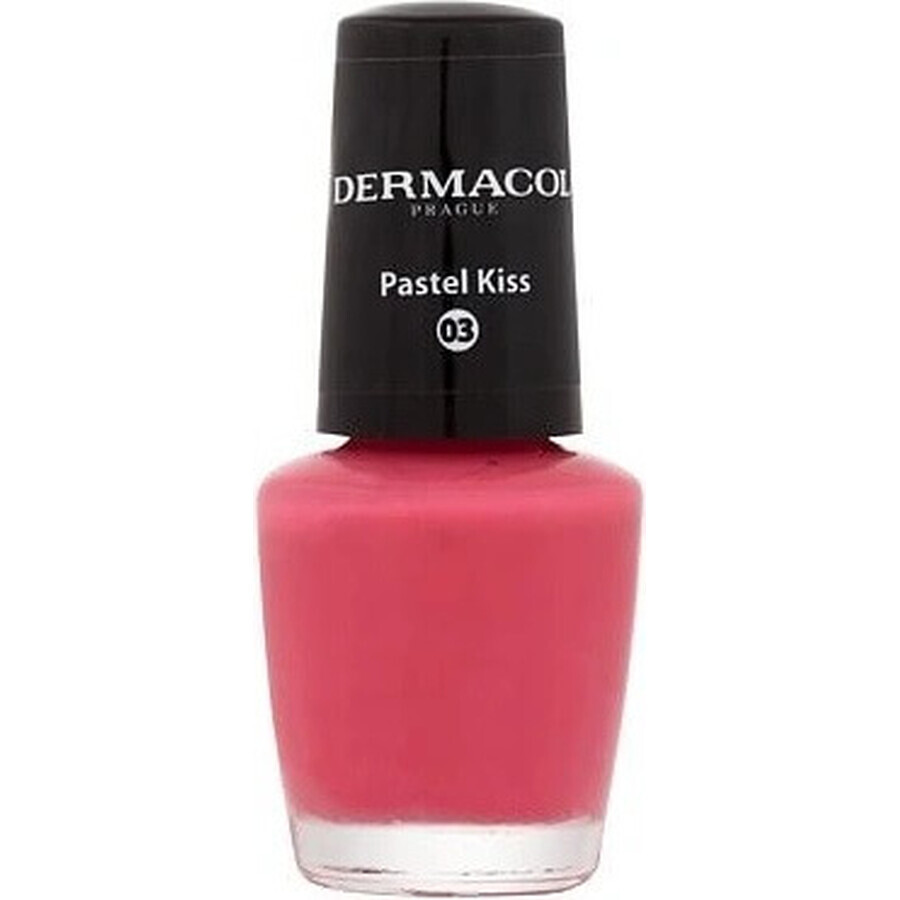 Dermacol Mini Pastel Kiss vernis à ongles no.03 1×5 ml vernis à ongles