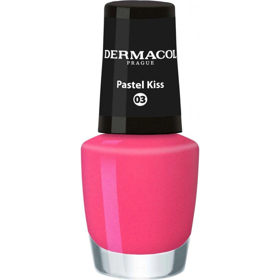 Dermacol Mini Pastel Kiss vernis à ongles no.03 1×5 ml vernis à ongles