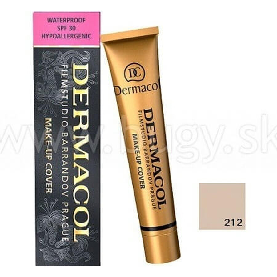 DERMACOL MAKE-UP COVER 212 1×30 g, maquillage