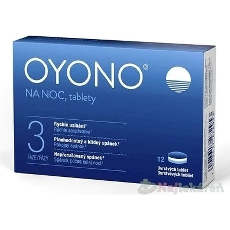 OYONO VOOR NACHT, tabletten 1×12 tbl