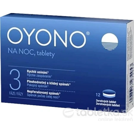 OYONO VOOR NACHT, tabletten 1×12 tbl