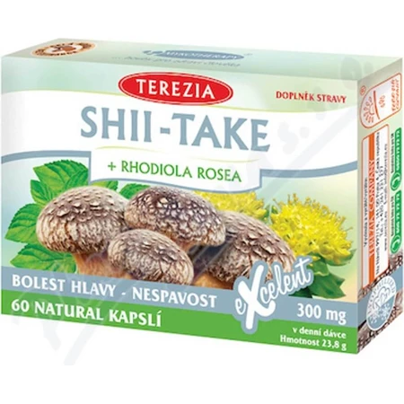 THEREZIA SHII-TAKE + RHODIOLA ROSEA 1×60 cps, complément alimentaire