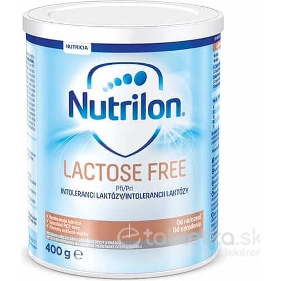 Nutrilon LACTOSE FREE 1×400 g, milk formula, from birth