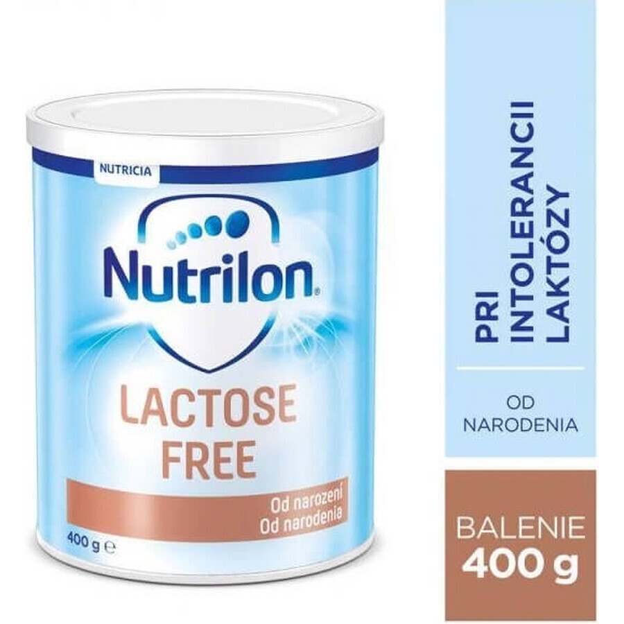 Nutrilon LACTOSE FREE 1×400 g, milk formula, from birth