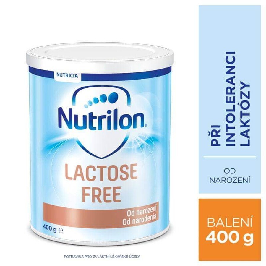 Nutrilon LACTOSE FREE 1×400 g, milk formula, from birth