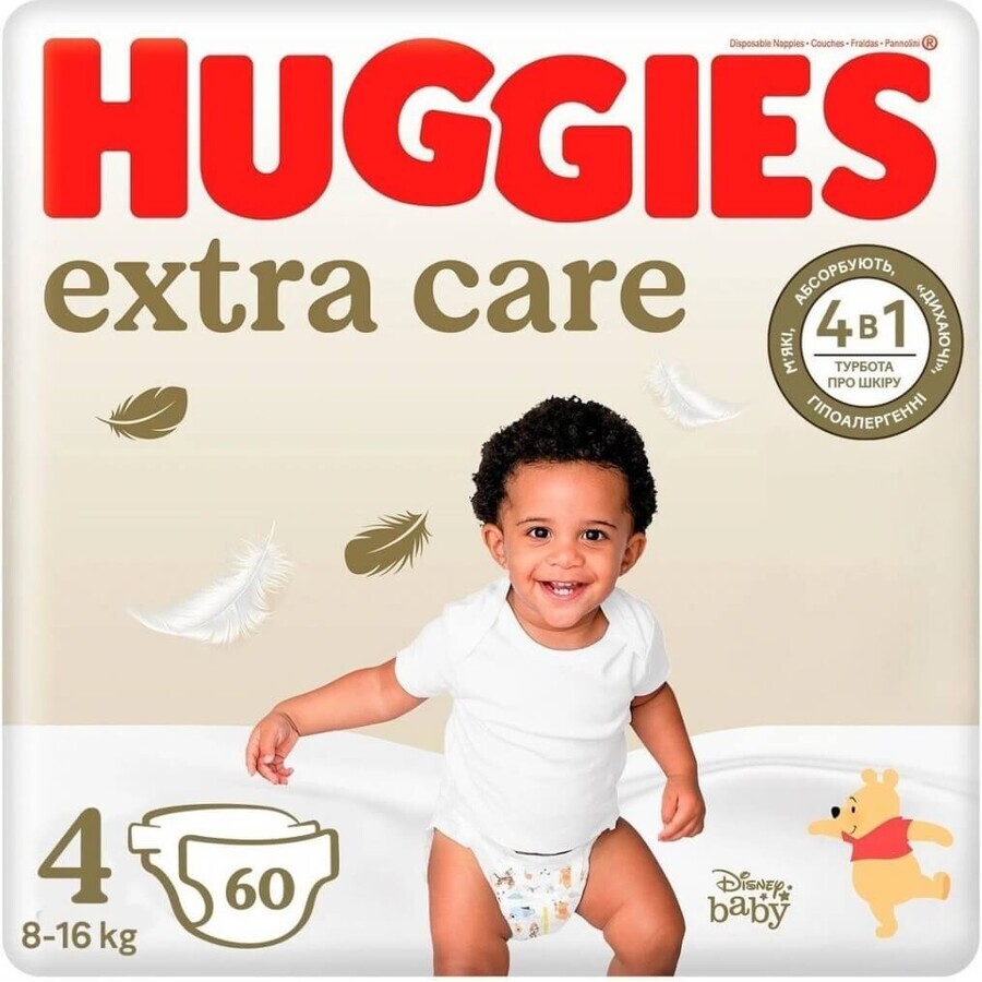 HUGGIES Elite Soft 4 Pañales 33 piezas 1×1 piezas