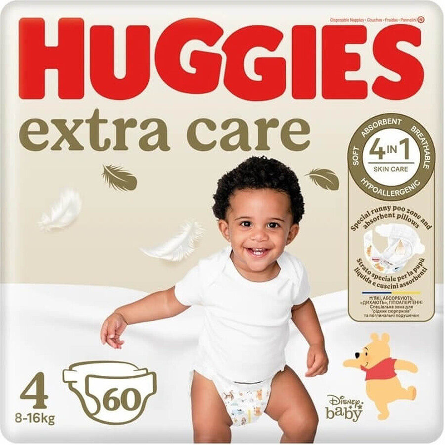 HUGGIES Elite Soft 4 Pañales 33 piezas 1×1 piezas