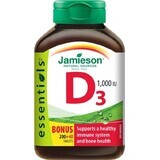 JAMIESON VITAMINE D3 1000 IU 1×240 tbl, vitamine D3