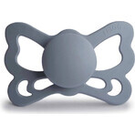 FRIGG Butterfly Butterfly Anatomical Silicone Soother Great Gray, 0-6m 1×1 pc, silicone soother