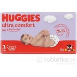 HUGGIES Ultra Comfort Jumbo 3 56 unidades 1×1 unidad