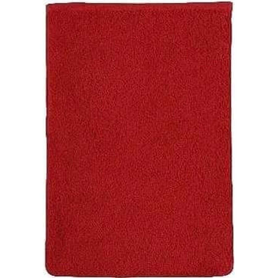 Badstof Badstof 17x25cm 23/14 rood 1×1, washandje