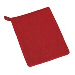 Badstof Badstof 17x25cm 23/14 rood 1×1, washandje