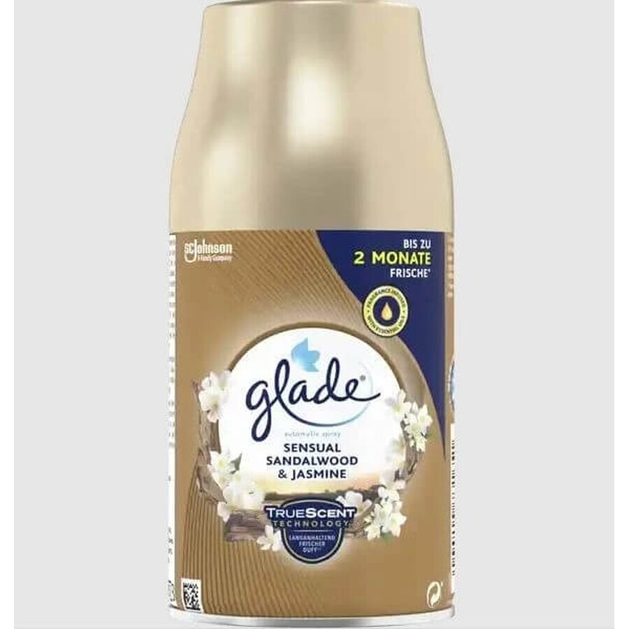 Glade spray automatique - recharge Santal 1×269 ml, recharge pour rafraîchisseur d'air