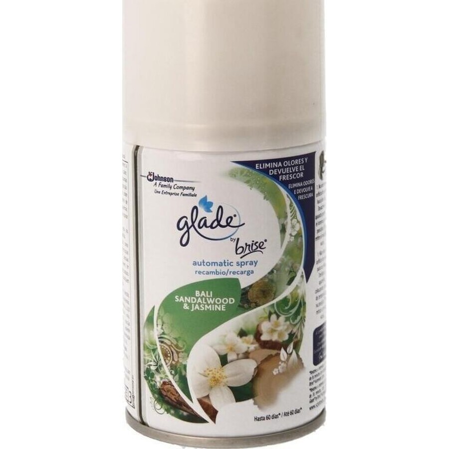 Glade spray automatique - recharge Santal 1×269 ml, recharge pour rafraîchisseur d'air