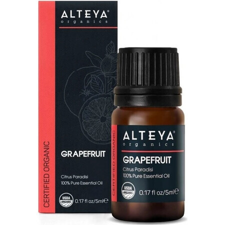 Alteya Organics Pompelmoesolie 1×10 ml, etherische olie