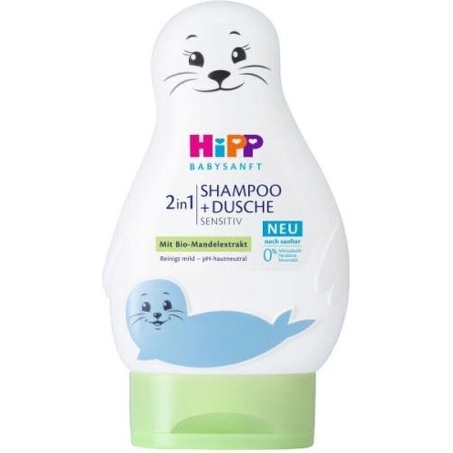 HiPP BABYSANFT Shampooing corps et cheveux 2en1 1×200 ml