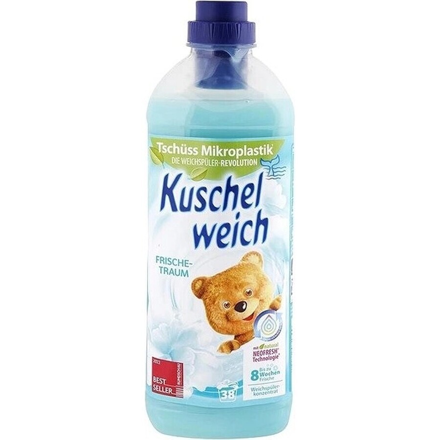 Kuschelweich fabric conditioner - Fresh Dream (turquoise), 38 washes 1×1 l, fabric conditioner