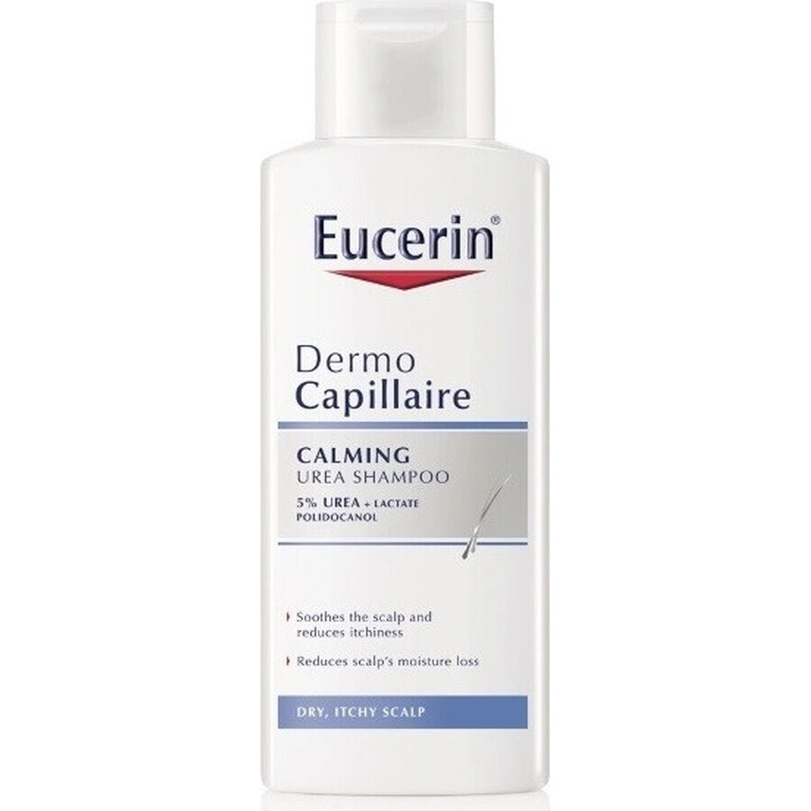 Eucerin DermoCapillaire 5% Șampon uree 1×250 ml, pentru piele uscată