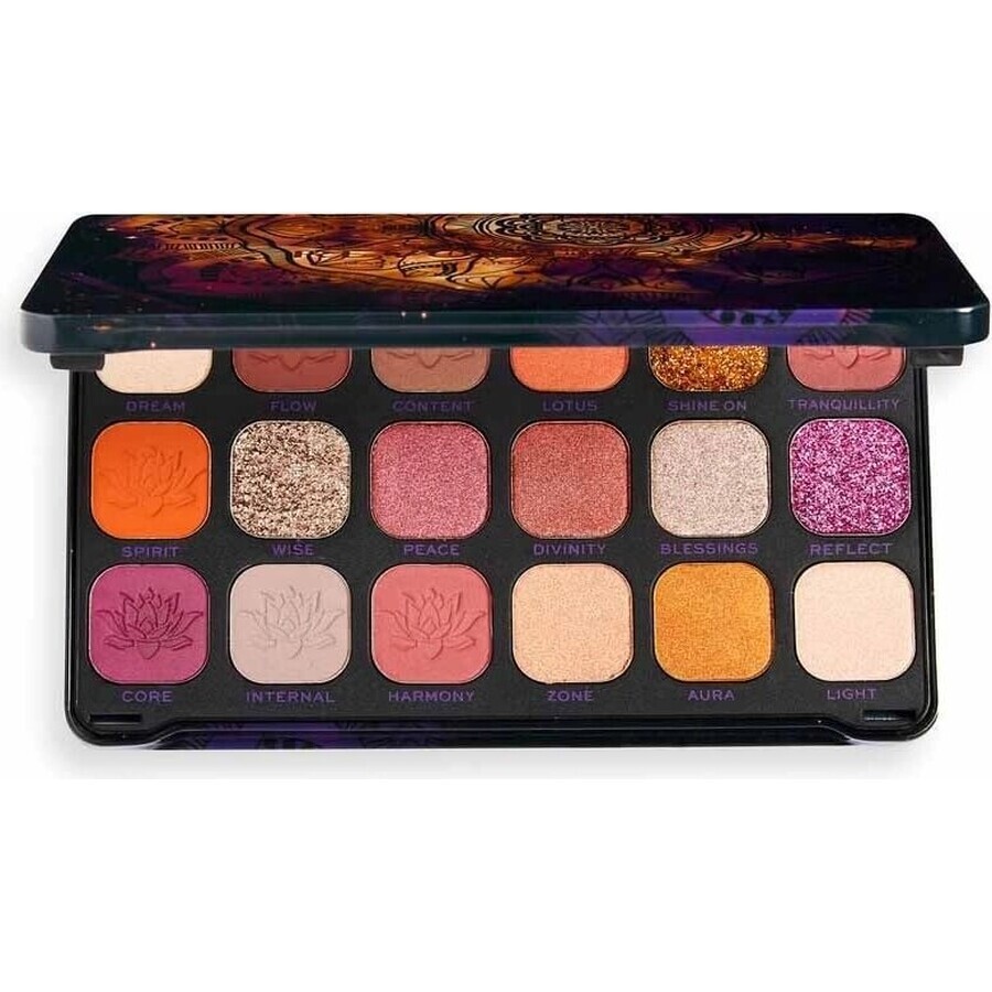 Paleta de sombras de ojos Revolution Forever Forever Flawless Flawless Spirituality Namaste 1×1