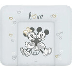 CEBA Soft replacement mat for dresser (85x72) Disney Minnie & Mickey Gray 1×1 pc