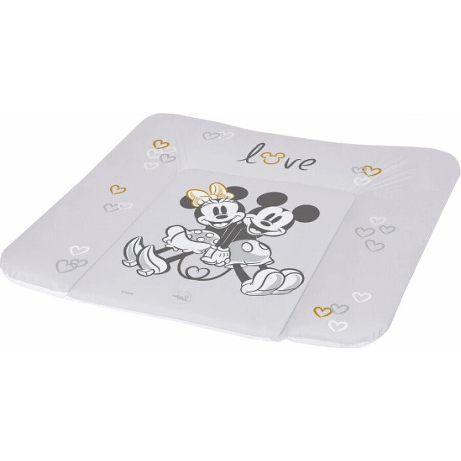 CEBA Soft replacement mat for dresser (85x72) Disney Minnie & Mickey Gray 1×1 pc