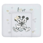 CEBA Soft replacement mat for dresser (85x72) Disney Minnie & Mickey Gray 1×1 pc