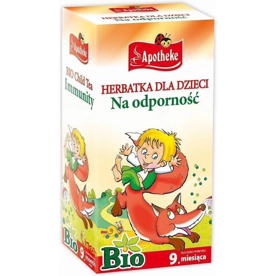 APOTHEKE CHILDREN'S HERBAL TEA 20×1,5 g (30 g), thee voor kinderen