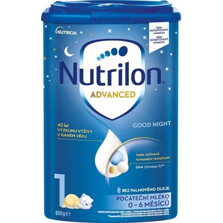 Nutrilon Advanced 1 Good Night 6×800 g, infant milk