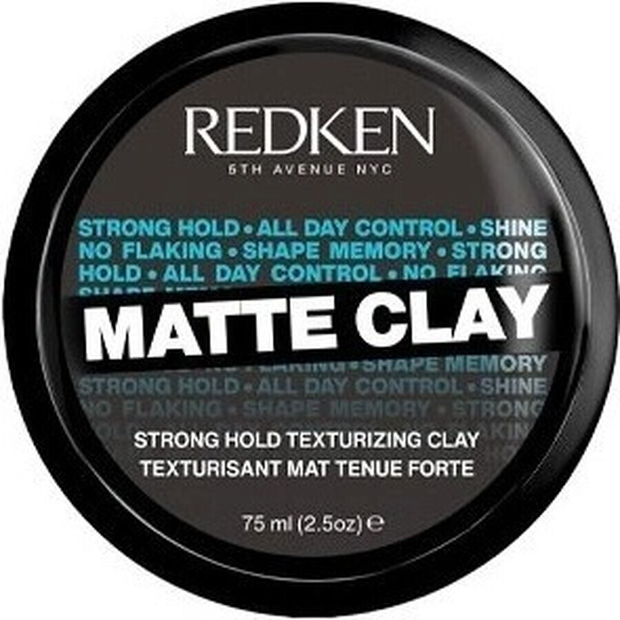 Redken Hair Clay Matte Clay 1×75 ml, argile