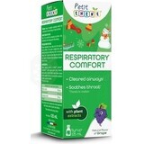 Petit Ademhalingscomfortsiroop voor kinderen 125 ml 1×125 ml 1×125 ml, siroop om de ademhaling te ondersteunen en de keel te verzachten