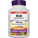 WEBBER NATURALS MSM 1000 mg BONUS 1×160 tbl, voedingssupplement