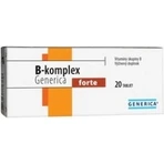 GENERICA B-complex forte plus 1×20 tbl, B-complex