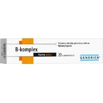 GENERICA B-complex forte plus 1×20 tbl, B-complex