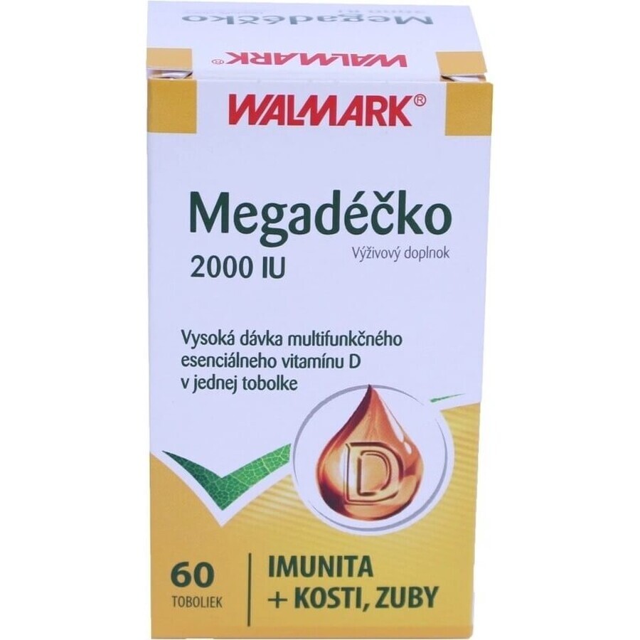 WALMARK Megadose 2000 UI 1×60 cps, vitamine D