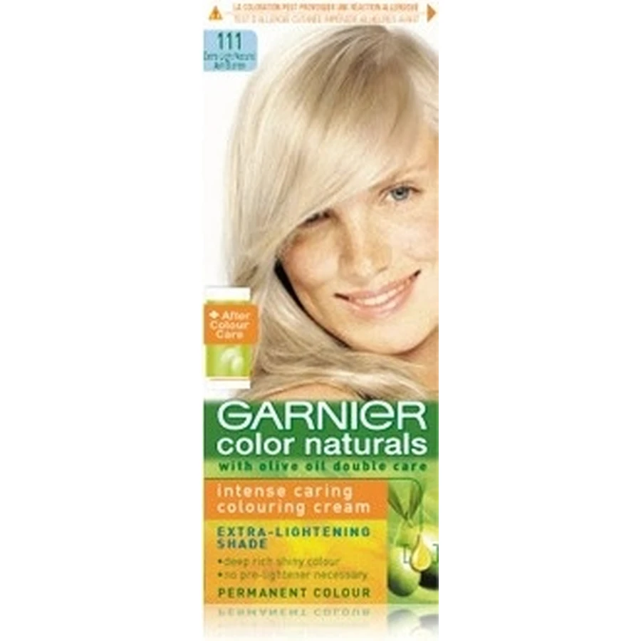 Garnier Color Naturals Trwała farba do włosów 111 Superrozjaśniający popielaty blond 1×1 sztuka, farba do włosów: ceny i cechy