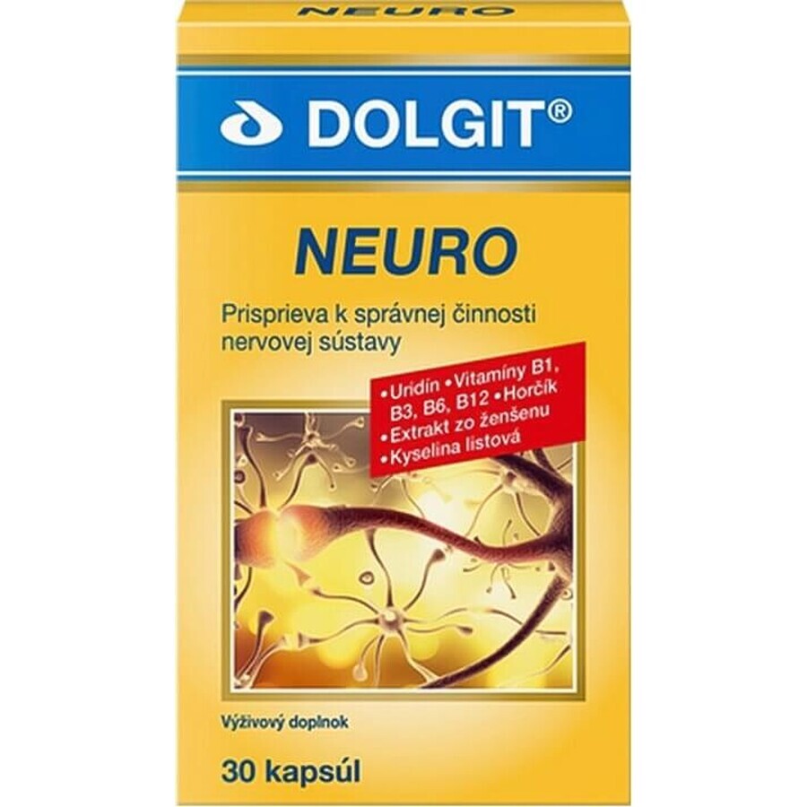 Dolgit Neuro 1×30 cps, complément alimentaire