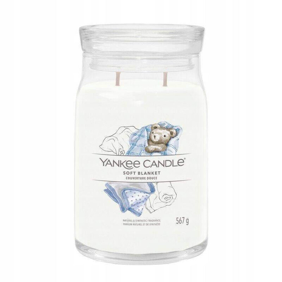 Yankee Candle Signature Large Soft Blanket™ 1×567 g, geurkaars