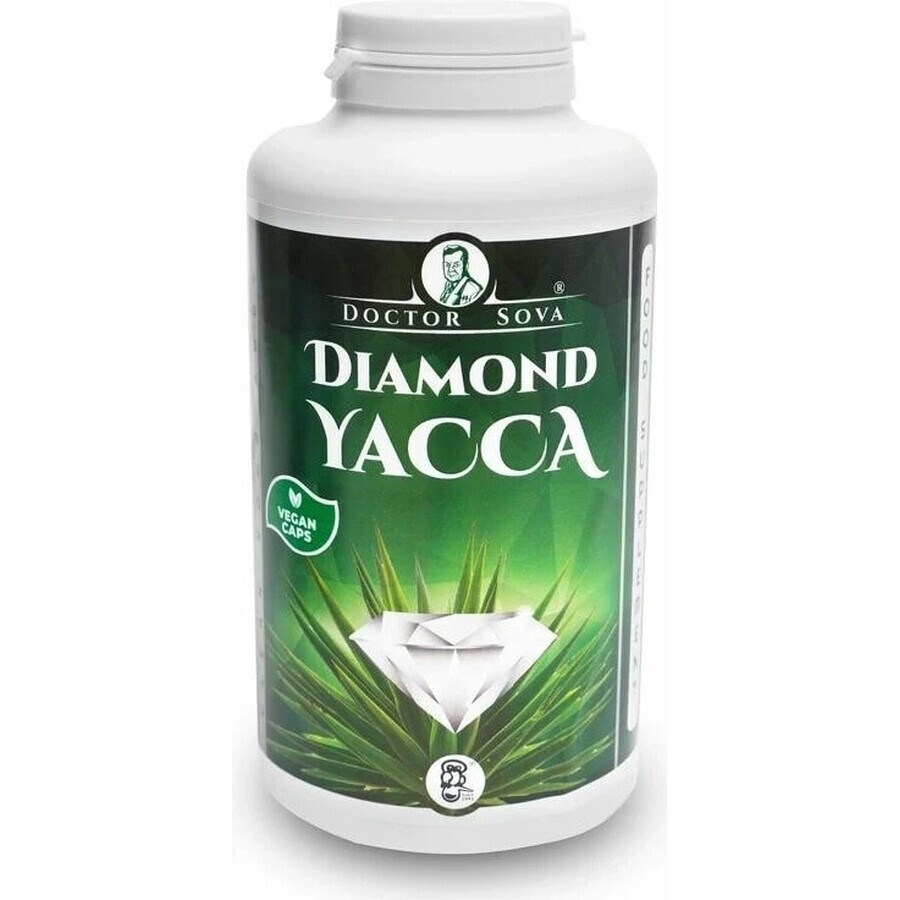 DOCTOR SOVA Diamant Yacca 280 capsules 1×280 cps, voedingssupplement