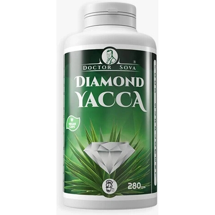 DOCTOR SOVA Diamant Yacca 280 capsules 1×280 cps, voedingssupplement