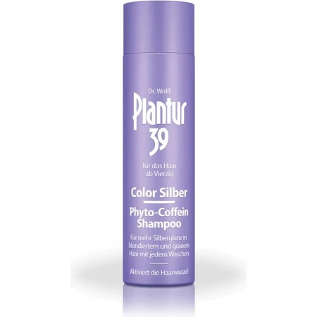 Plantur 39 Color Silver Phyto-caffeine shampoo 1×250 ml, shampoo with caffeine