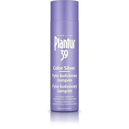 Plantur 39 Color Silver Phyto-caffeine shampoo 1×250 ml, shampoo with caffeine