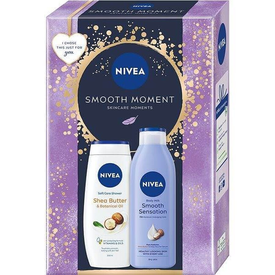 NIVEA BOX BODY SMOOTH SMOOTH 1×1 pc, paquet cadeau