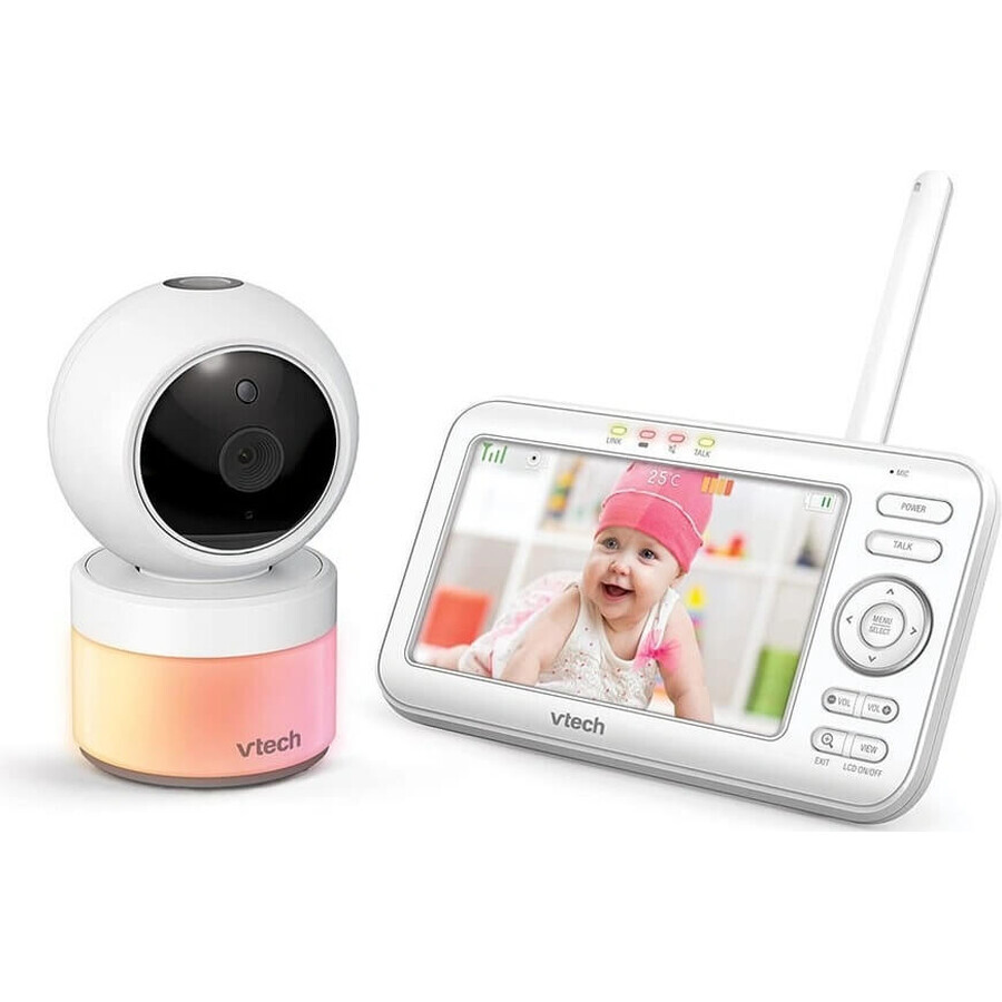 VTECH VM5255, 1×1pcs video baby nanny met nachtlampje, 1×1pcs, baby nanny