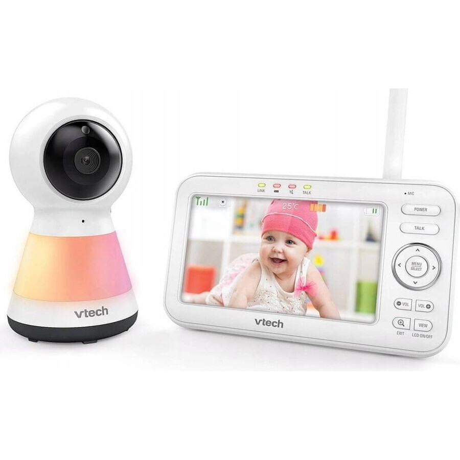 VTECH VM5255, 1×1pcs video baby nanny met nachtlampje, 1×1pcs, baby nanny