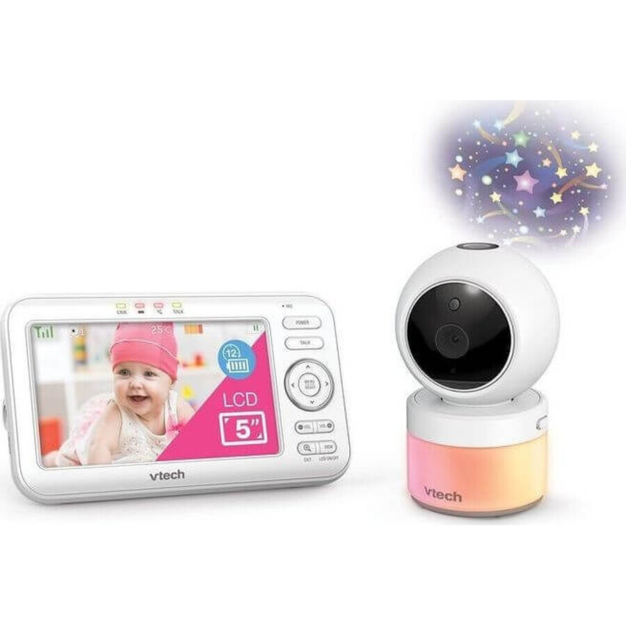 VTECH VM5255, 1×1pcs video baby nanny met nachtlampje, 1×1pcs, baby nanny