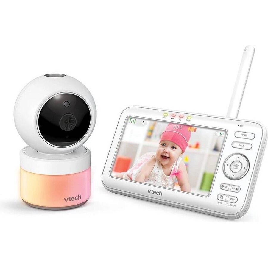 VTECH VM5255, 1×1pcs video baby nanny met nachtlampje, 1×1pcs, baby nanny