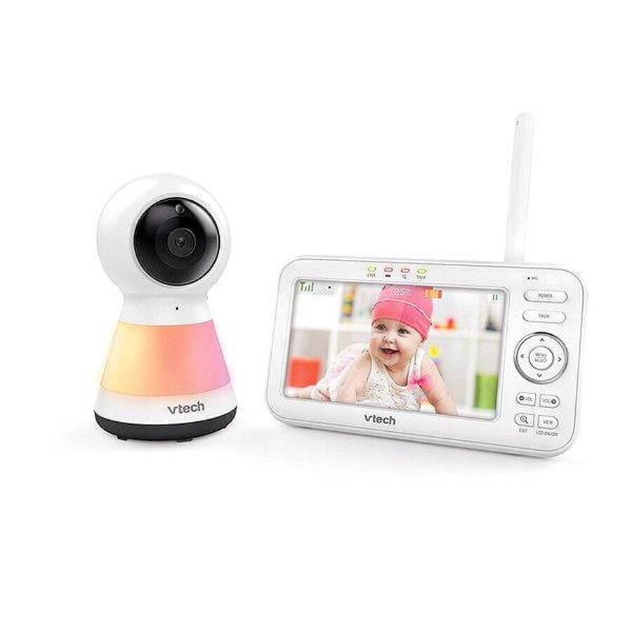 VTECH VM5255, 1×1pcs video baby nanny met nachtlampje, 1×1pcs, baby nanny